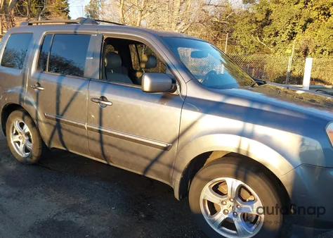 2013 Honda Pilot Ex-L from USA, damaged, VIN 5FNYF4H64DB017991